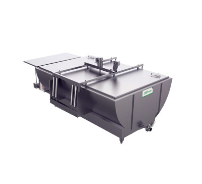 Yarım Yuvarlak Süt Soğutma Tankı